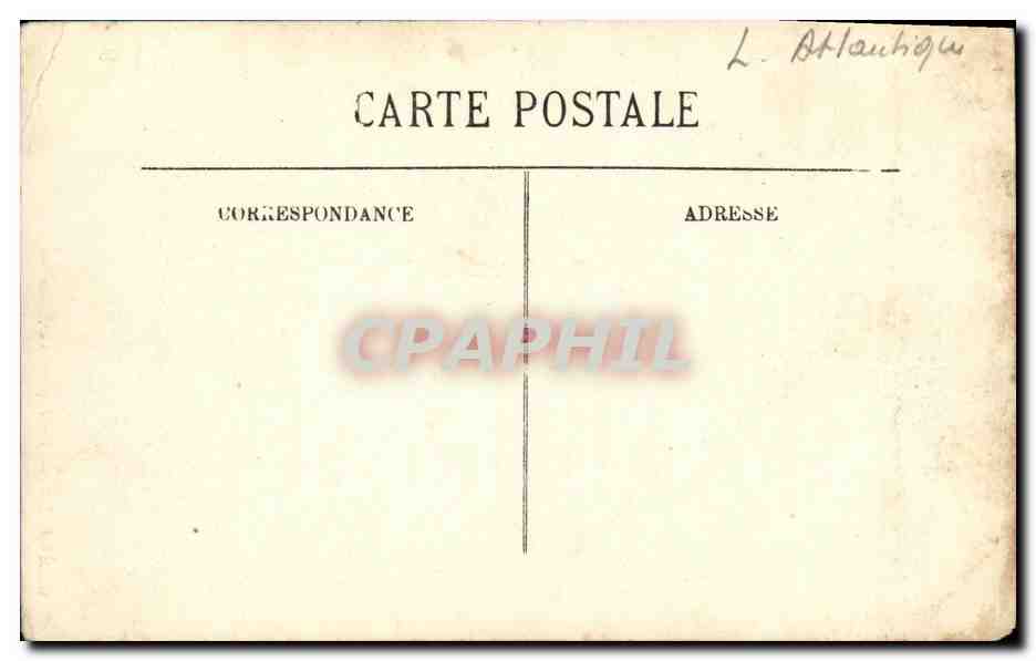 CPA Guerande La Facade de L Eglise — Rückseite
