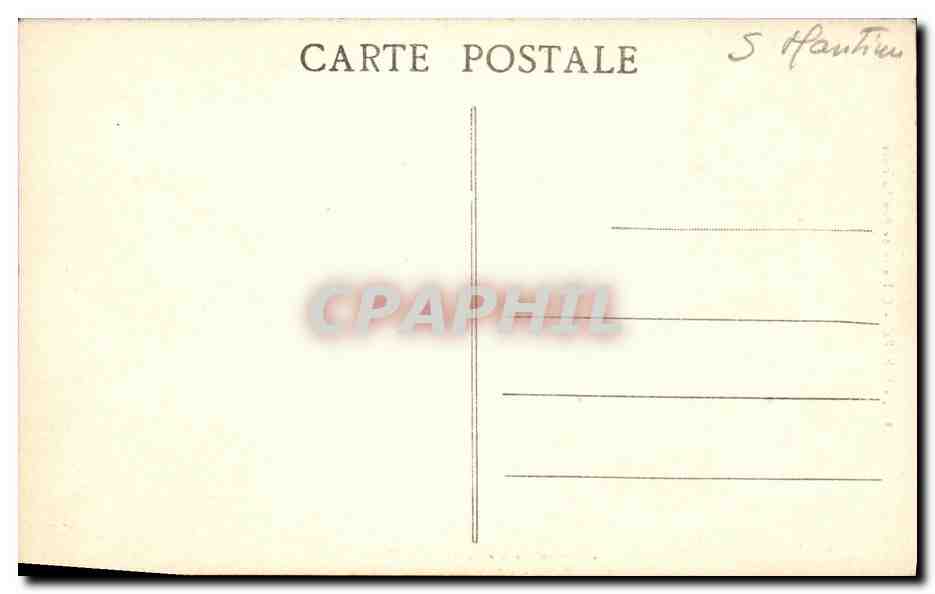 CPA Dieppe Calvaire de Bon Secours Christ — Rückseite