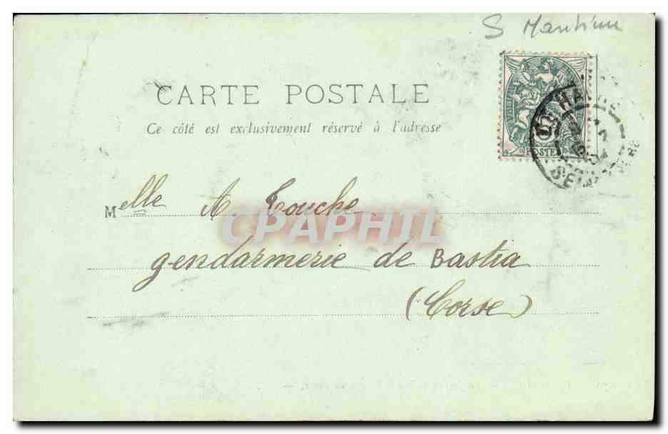 CPA Le Havre La Jardin Public et la Rue de Paris — Rückseite