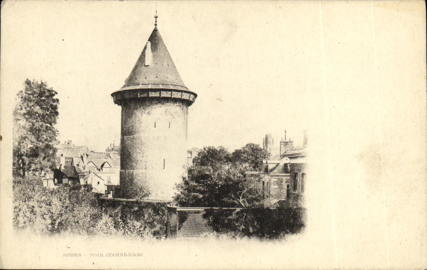 CPA Rouen Tour Jeanne d arc