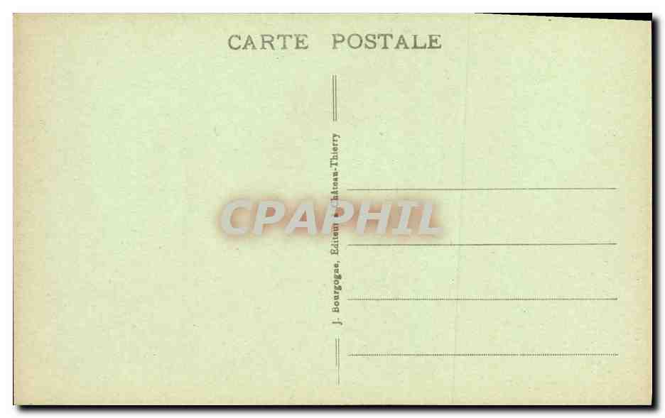 CPA Chalons sur Marne Eglise Notre Dame en Vaux — Verso