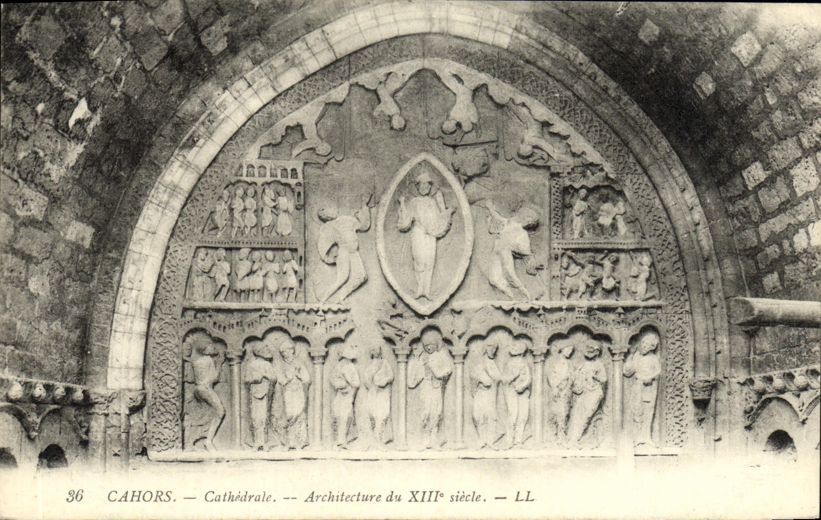 Cahors — Cathédrale — Architecture du XIIIe siècle — LL