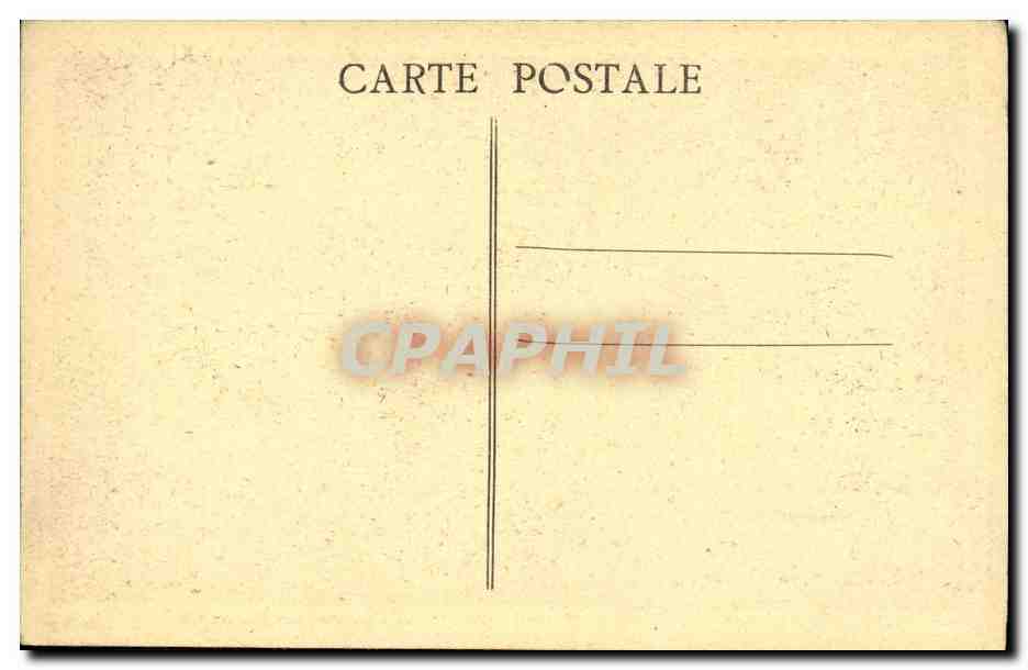 CPA Cernay la Ville Carrefour Chemin des Marechaux  — Back