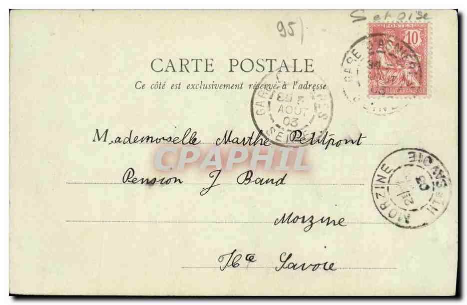 Enghien-les-Bains — Kiosque Chinois — Établissement Thermal — Maurice Duval — Verso
