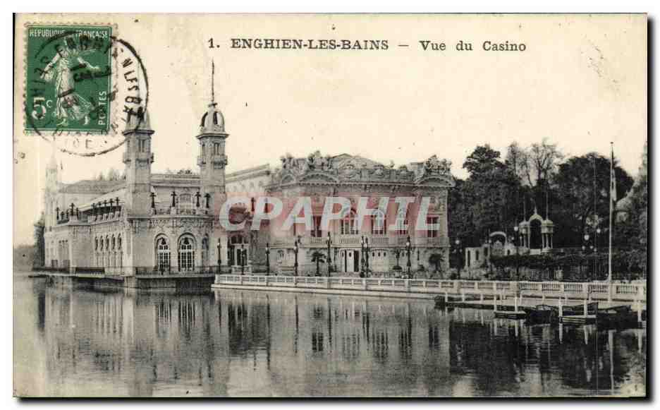 CPA Enghien les Bains Vue du Casino