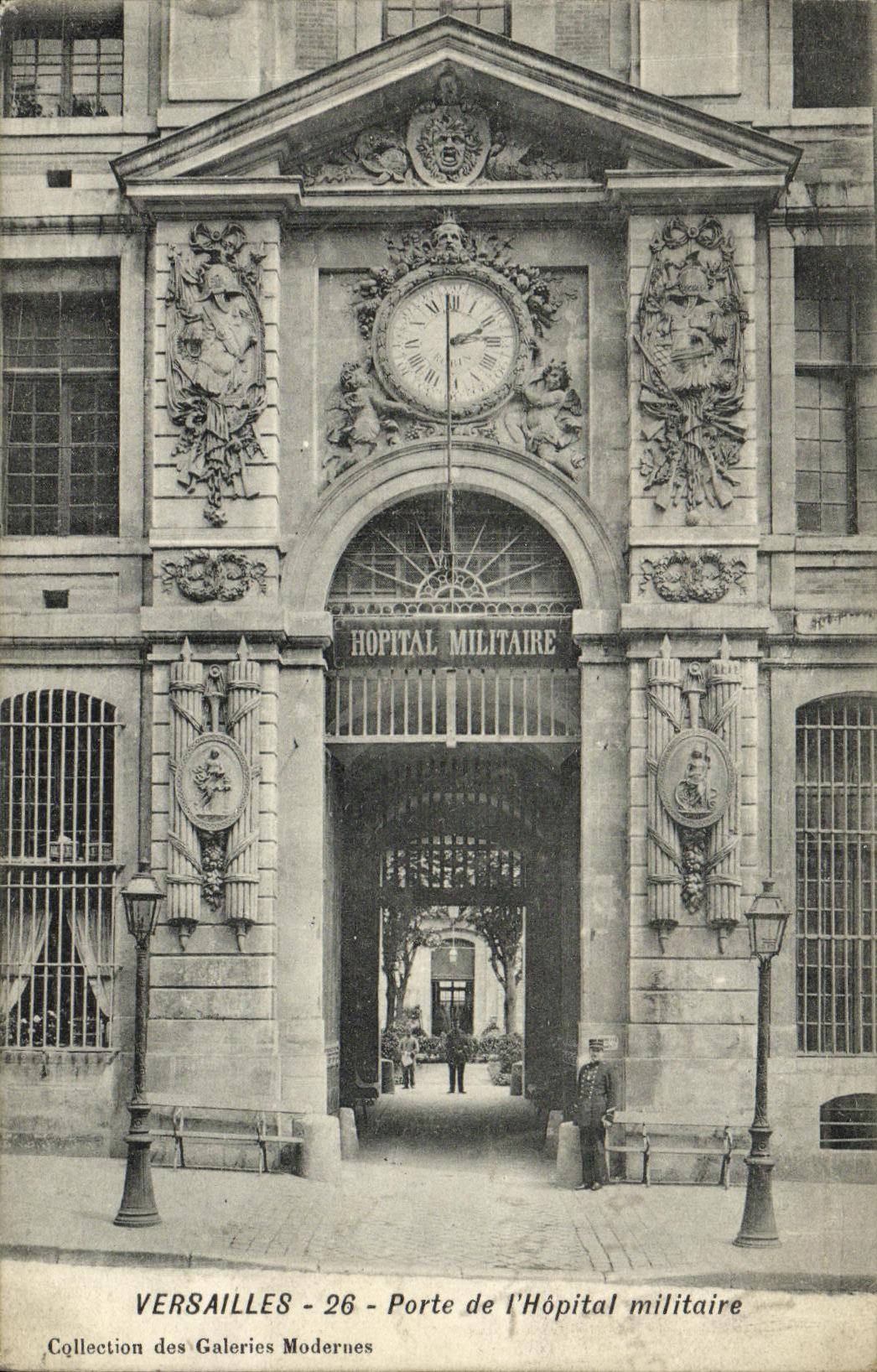 Versailles - Porte de l'Hôpital militaire — Collection des Galeries Modernes, n°26