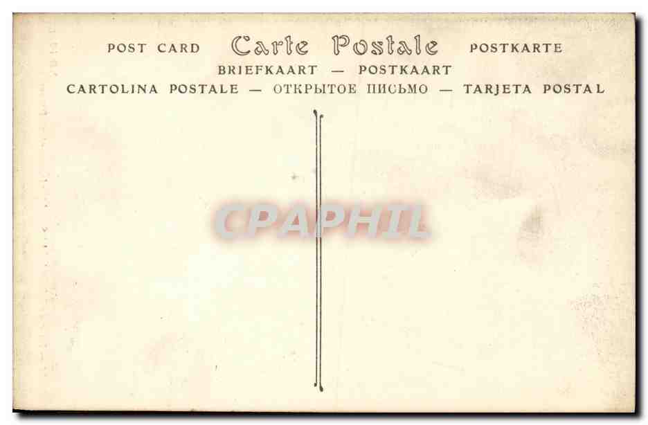 CPA Versailles Parc L Enterrement de Proserpine — Rückseite