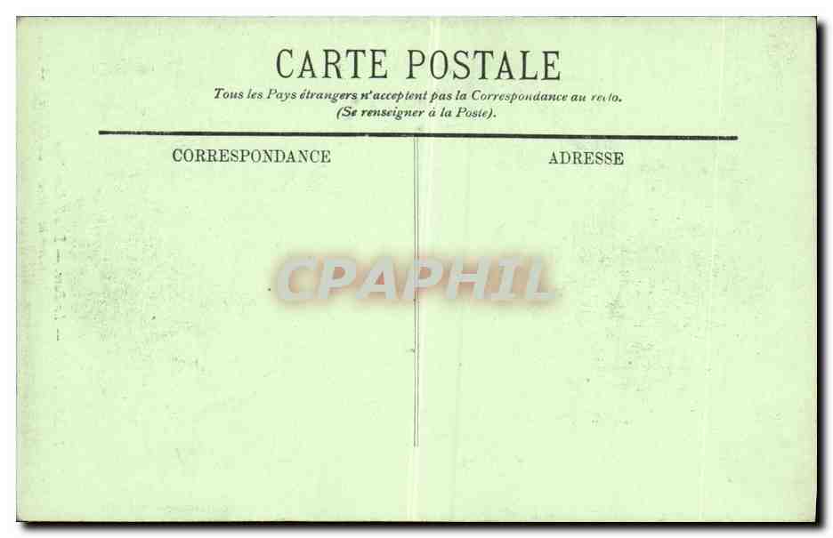 Versailles — Le Parc — Détail d'un Vase sur la Terrasse du Château — LL. — n° 361 — Verso