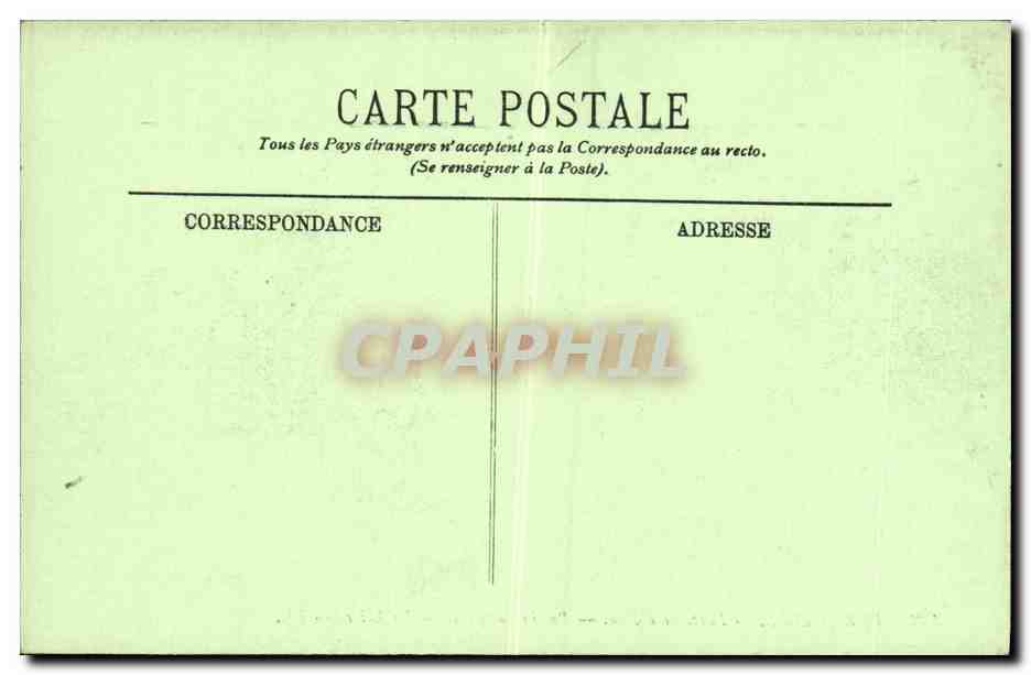CPA Versailles Parterre d Eau Bassin du Midi La Loire — Verso