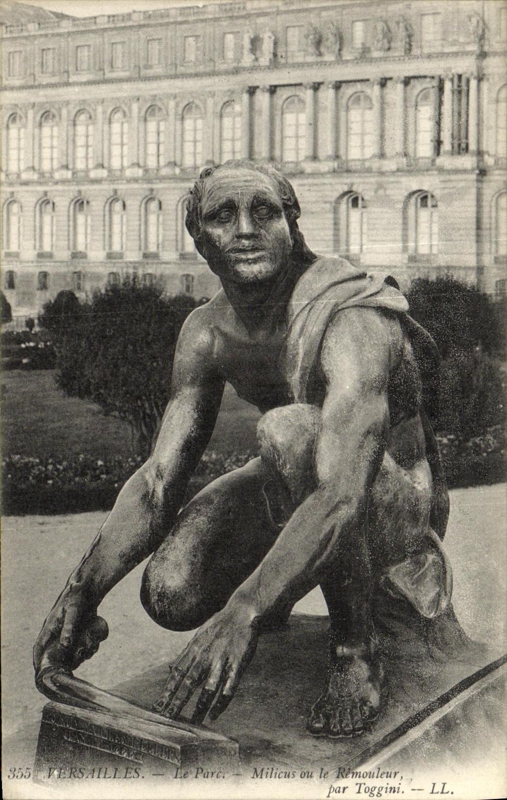 CPA Versailles Le parc Milicus ou le Remouleur par Toggini