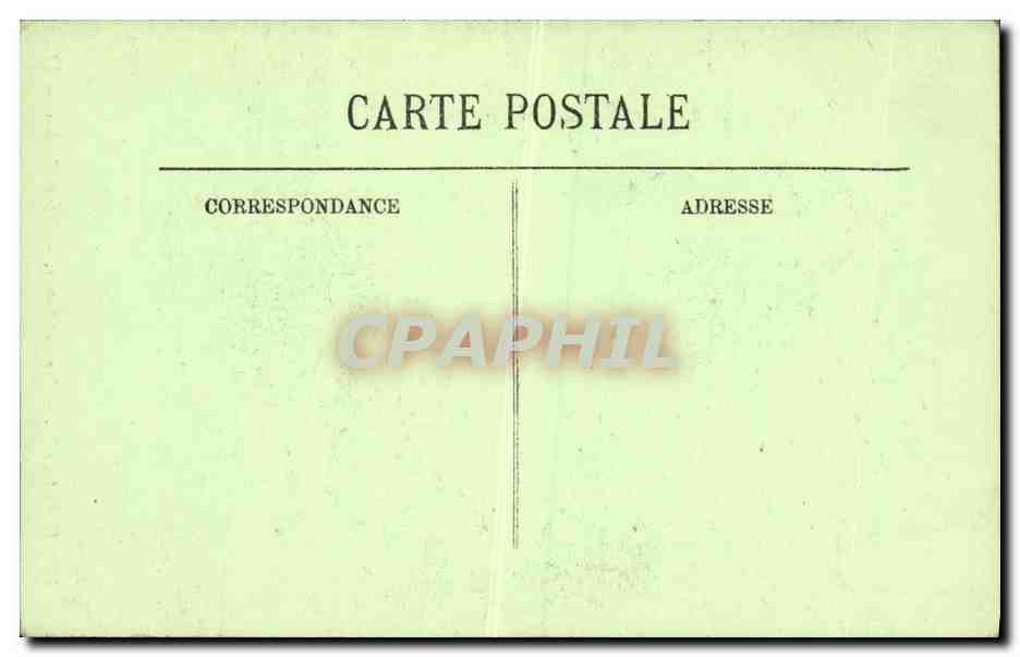 CPA Versailles Parterre Latour Fete de Bacchus — Verso
