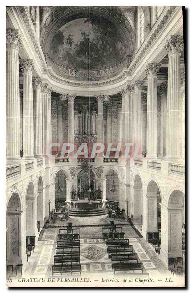 Château de Versailles — Intérieur de la Chapelle — I.L.L.