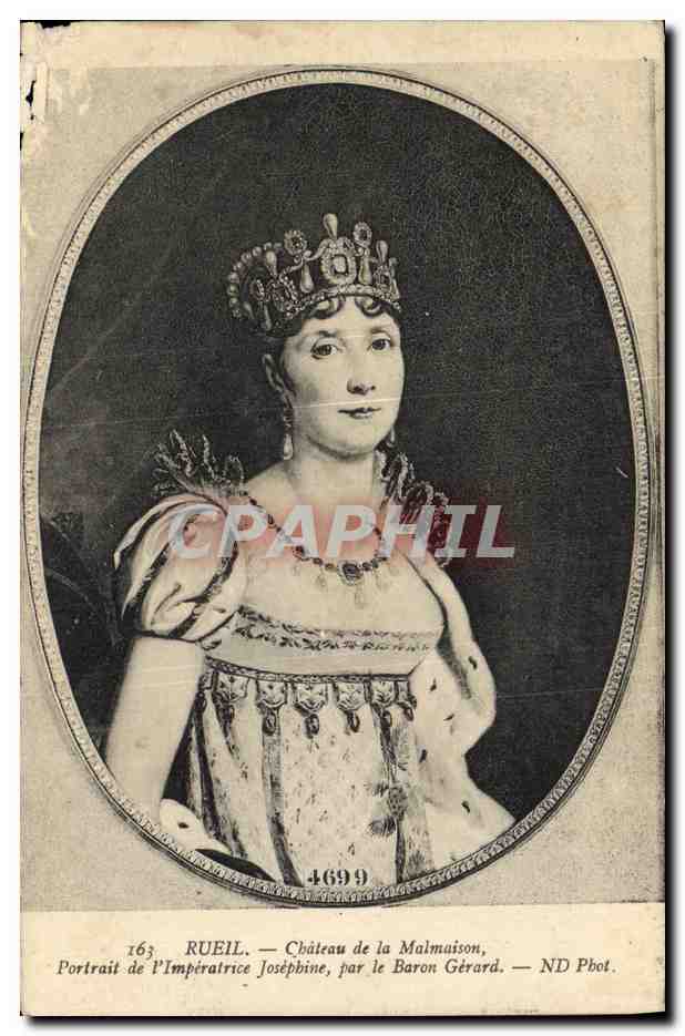 CPA Rueil Chateau de la Malmaison Portrait de l imperatrice Josephine par le Baron Gerard