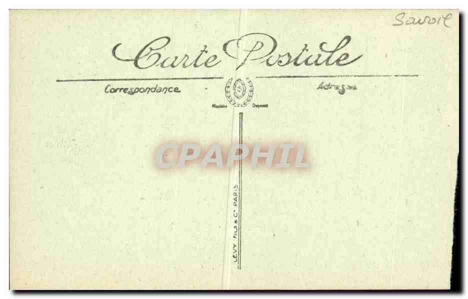 CPA Aix Les Bains Le Grand cercle Salle Baccara Casino — Rückseite