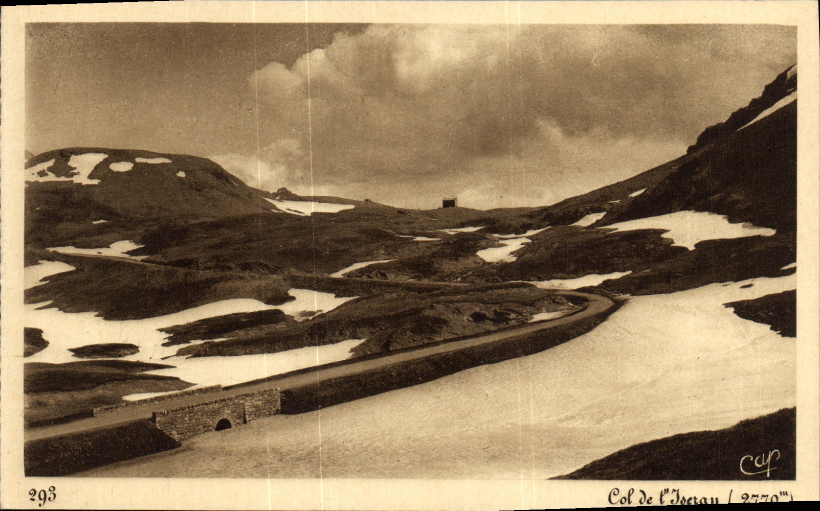 CPA Col de l Iseran - Recto