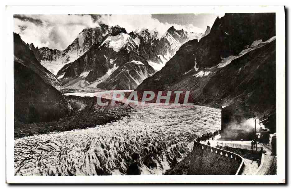 CPA Chamonix Montenvers et la Mer de Glace