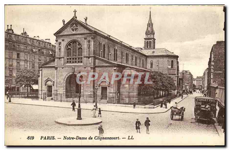 CPA Paris Notre Dame de Clignancourt