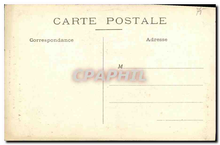 CPA Paris Eglise Saint Julien le Pauvre Le Choeur de l iconastase — Rückseite