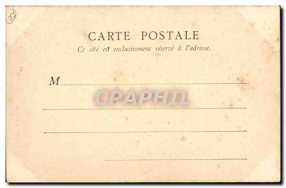 Fontainebleau — Monumento a los bustos de Th. Rousseau & Millet — Editor B.P. TAMS — Reverso