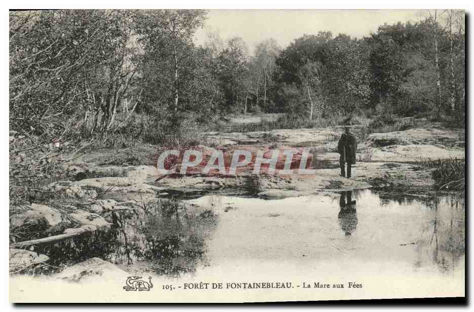 Bosque de Fontainebleau — La Mare aux Fées — Craphil, n° 105