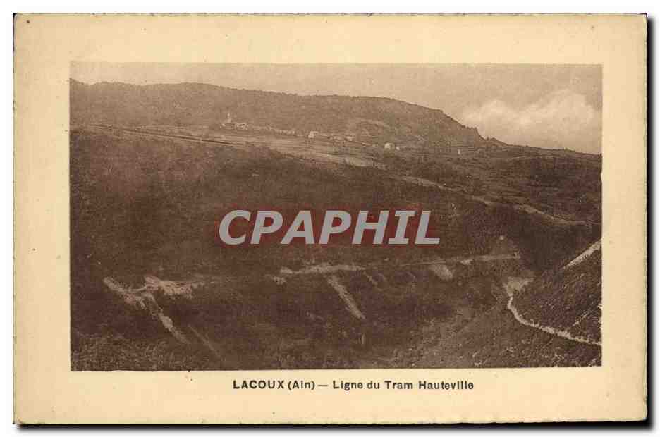 Lacoux (Ain) — Ligne du Tram Hauteville