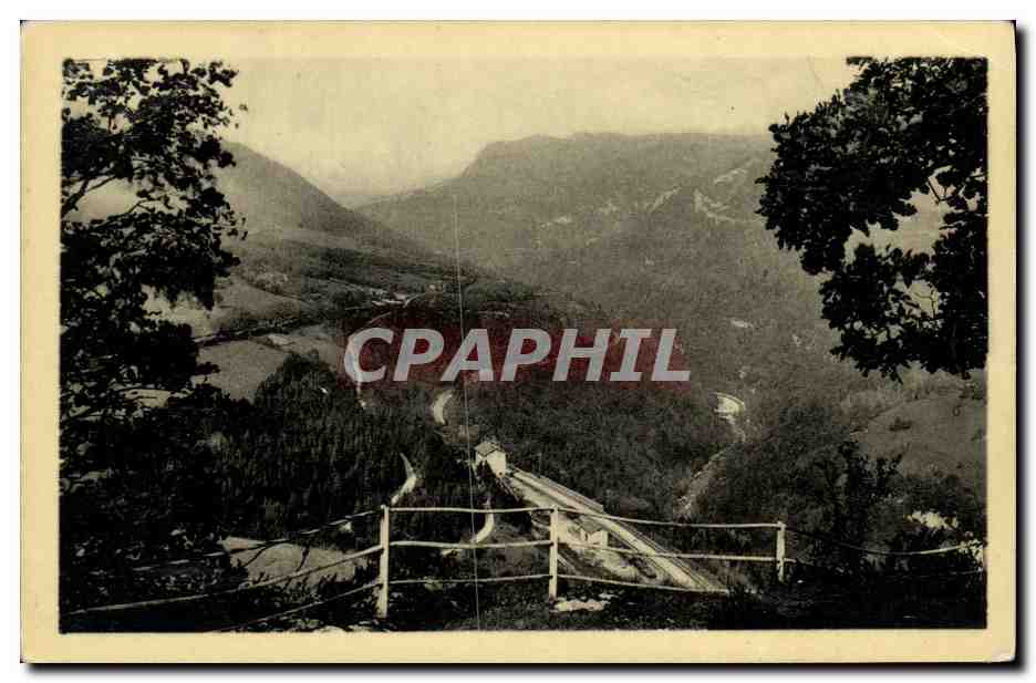 Chatillon-de-Michaille (Ain) — Gare et Vallée de la Semine — Coll. Buatois, Combier Imp. Mâcon