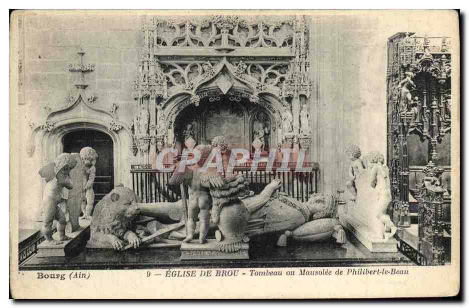 CPA Bourg Eglise De Brou Tombeau ou Mausolee de Philibert le Beau