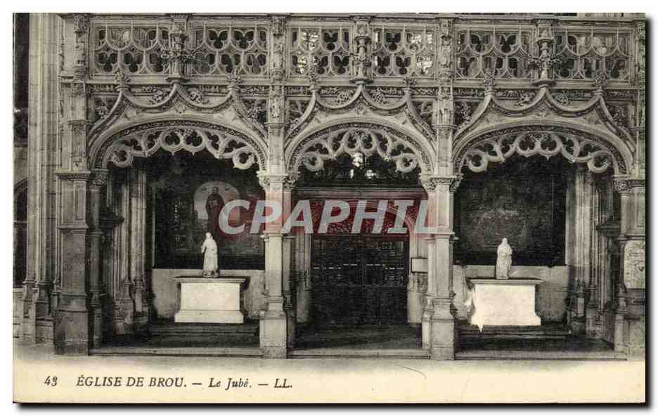 CPA Bourg de Eglise Le jube