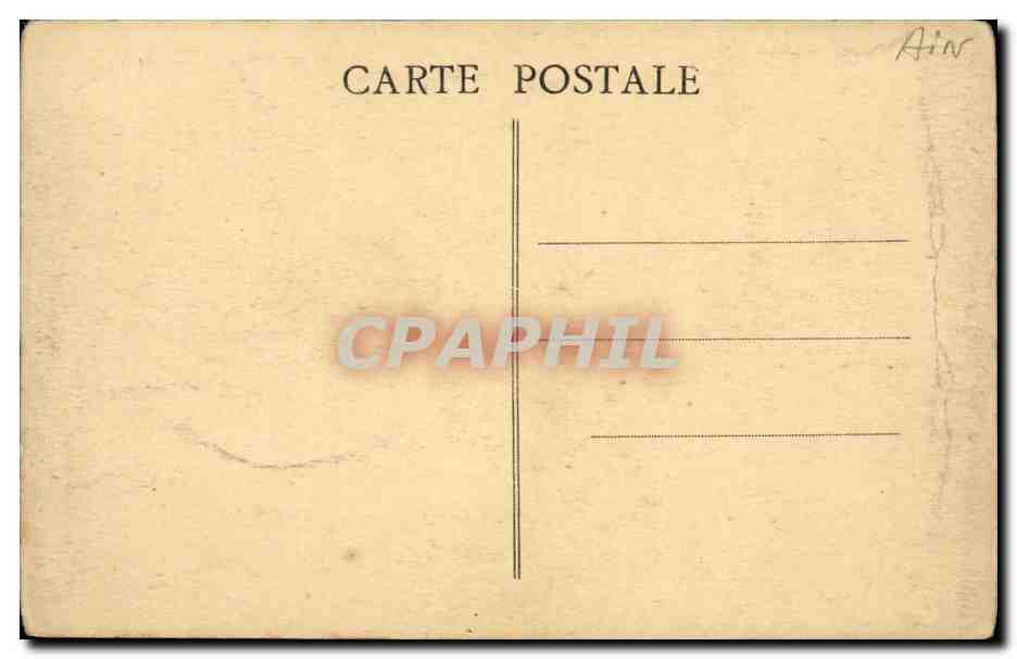 CPA Bourg de Eglise Tombeau de Philibert le Beau — Verso
