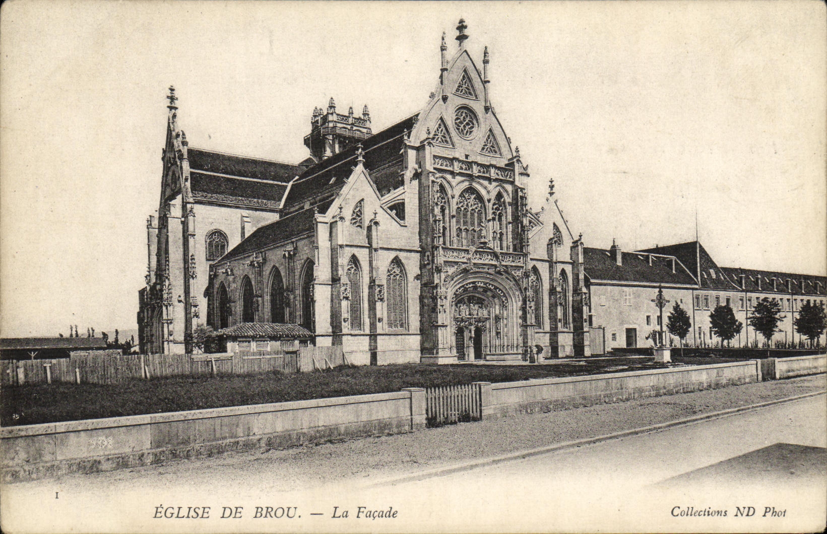 Église de Brou — La Façade — Collections ND Phot