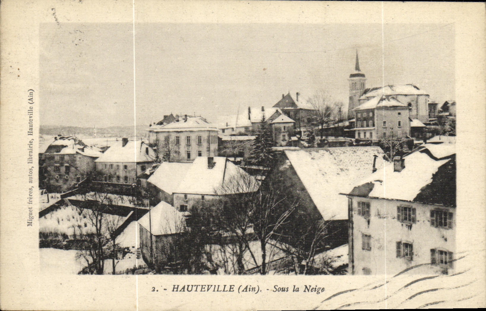 CPA Hauteville Sous la Neige