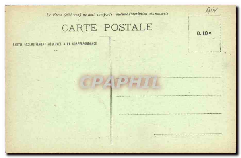 CPA Hauteville Le Chateau La Terrasse et sa Galerie de cure — Rückseite