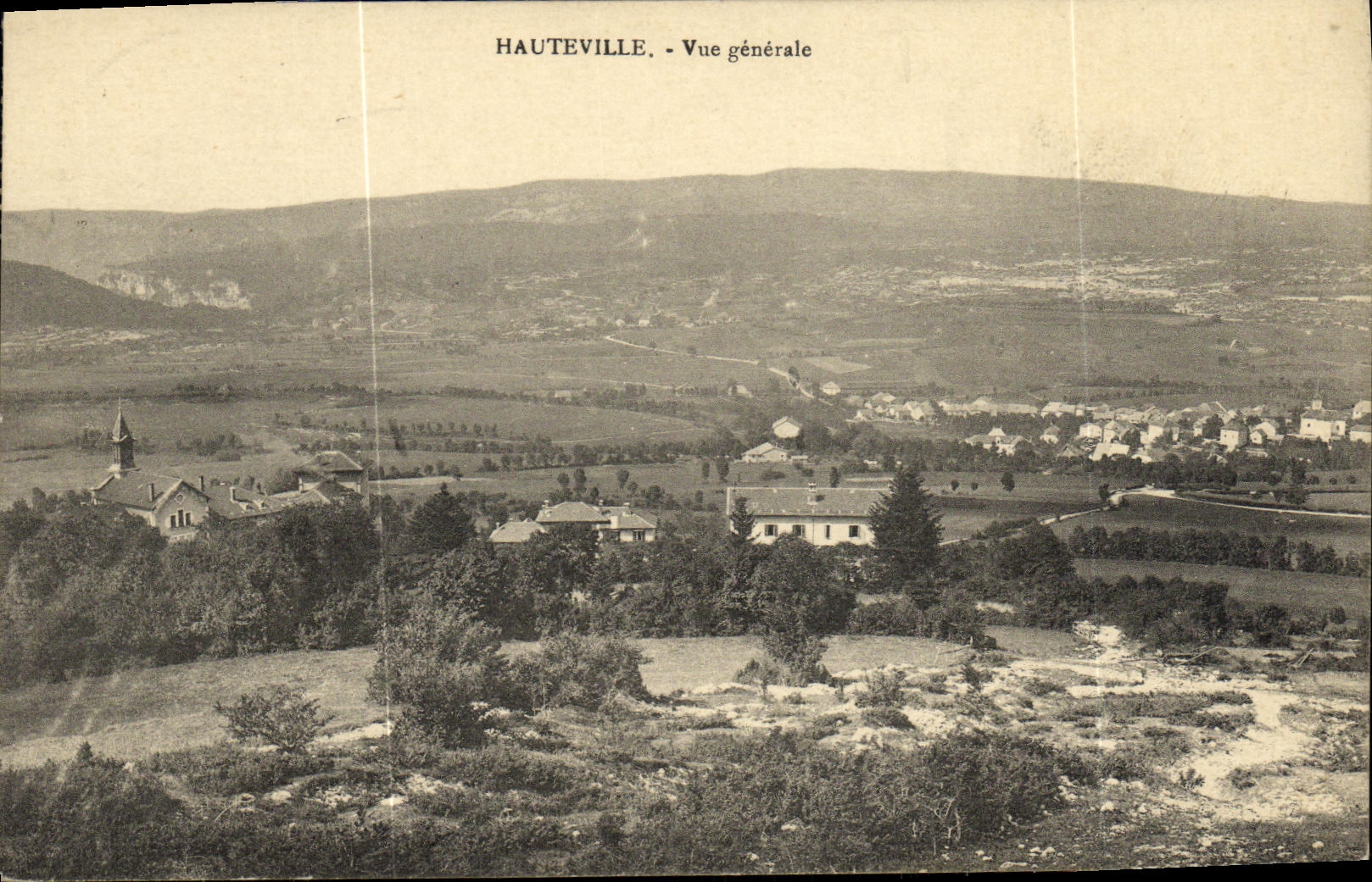 Hauteville - Vue générale — éditeur inconnu, n° de série non visible