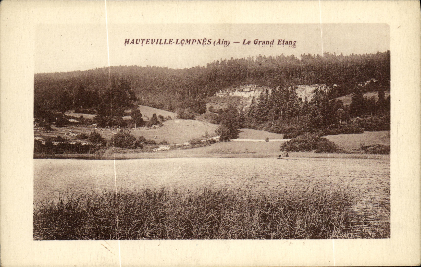 CPA Hauteville Lompnes Le Grand Etang