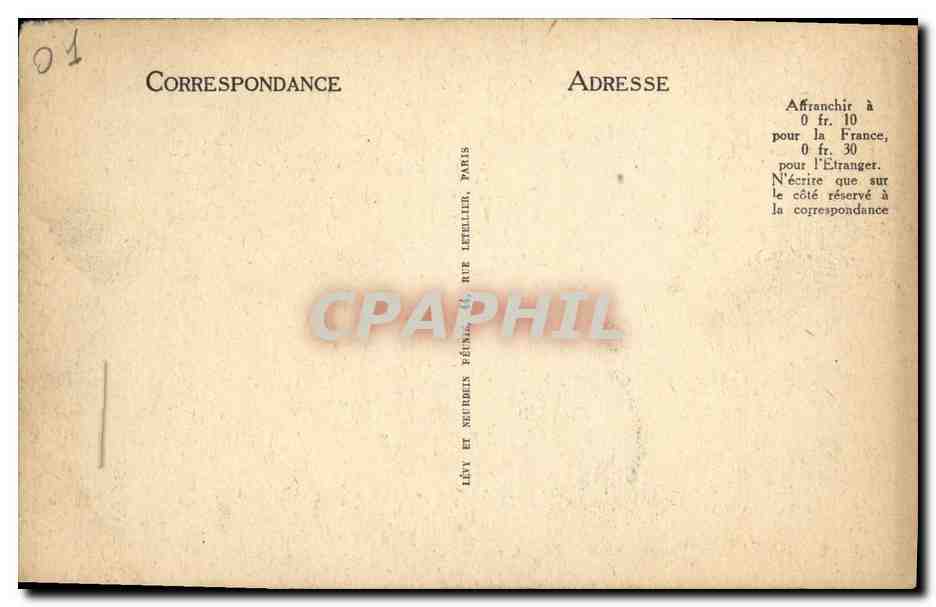 CPA Romans Vue Generale et L Isere — Rückseite