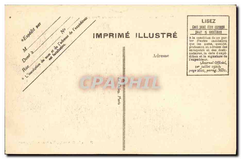 CPA Maintenon Un Coin du Parc et l Acqueduc — Rückseite