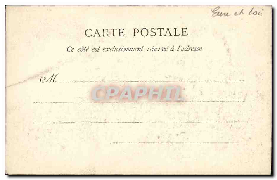 Dreux — Salle de l'ancien Hôtel de Ville — CPAPHIL — Verso