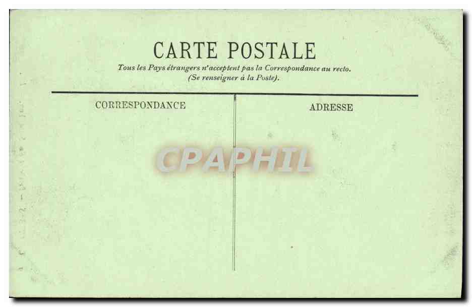CPA Chartres Porche et Rue Saint Yves Marche de la Filasse — Rückseite