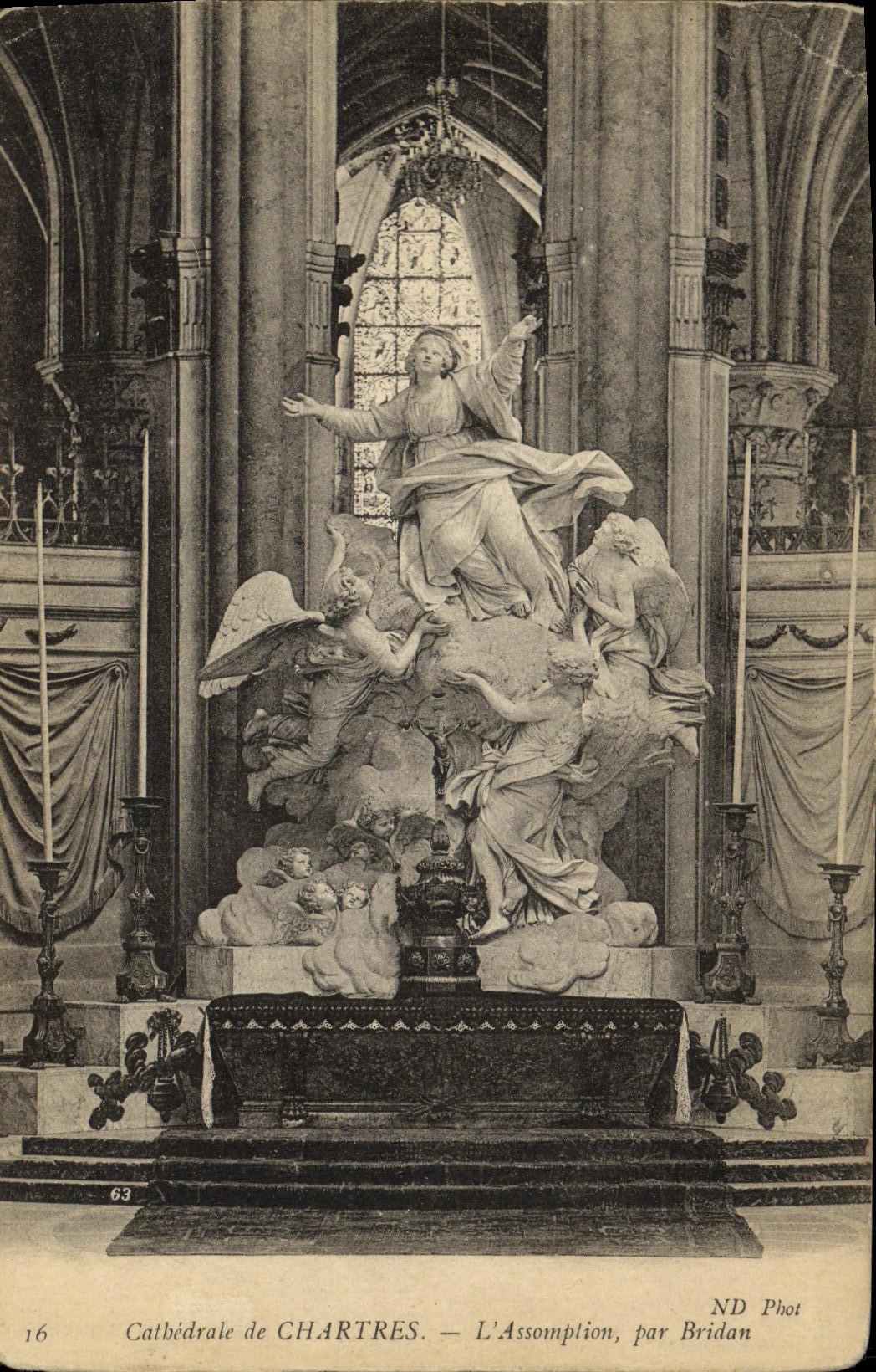 CPA Chartres Cathedrale de L Assomption Par Bridon