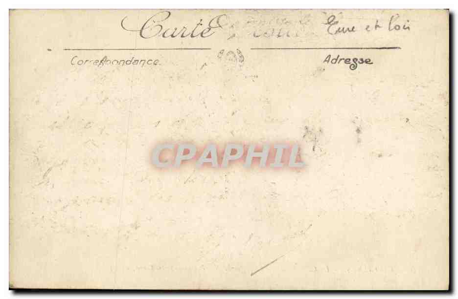 CPA Chartres La Cathedrale Chapelle de Notre Dame sous Terre — Verso