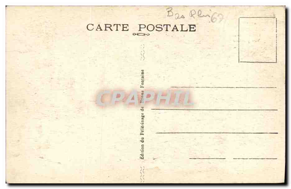 CPA Pelerinage de Bonne Fontaine Vue generale — Rückseite
