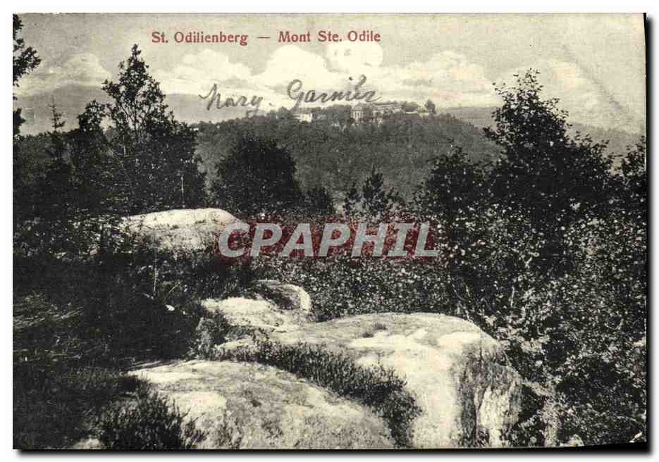CPA St Odilienberg Mont Ste Odile 