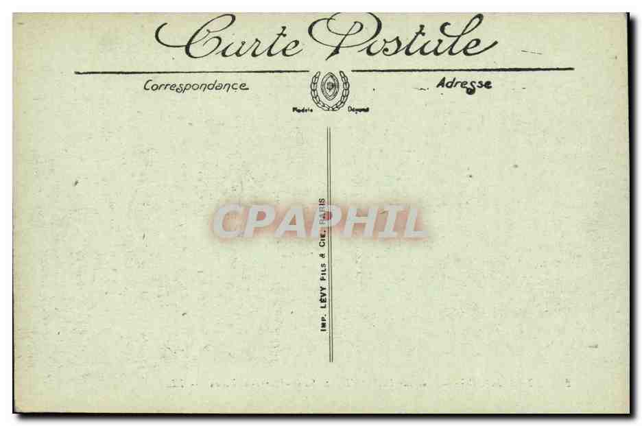 CPA Strasbourg Vue sur l ill et l Eglise Saint Pierre le Vieux — Rückseite