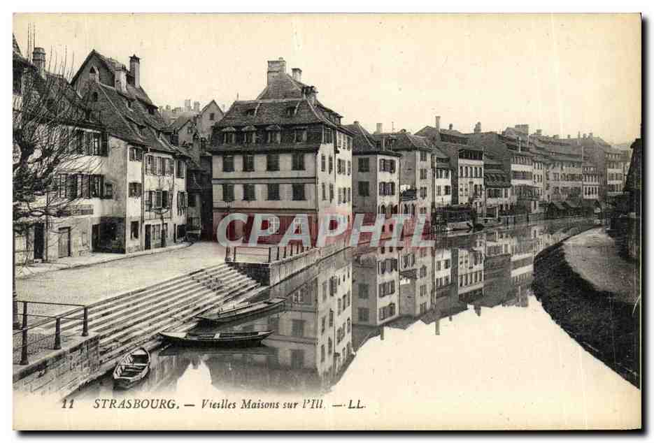 CPA Strasbourg Vieilles Maisons sur l Ill