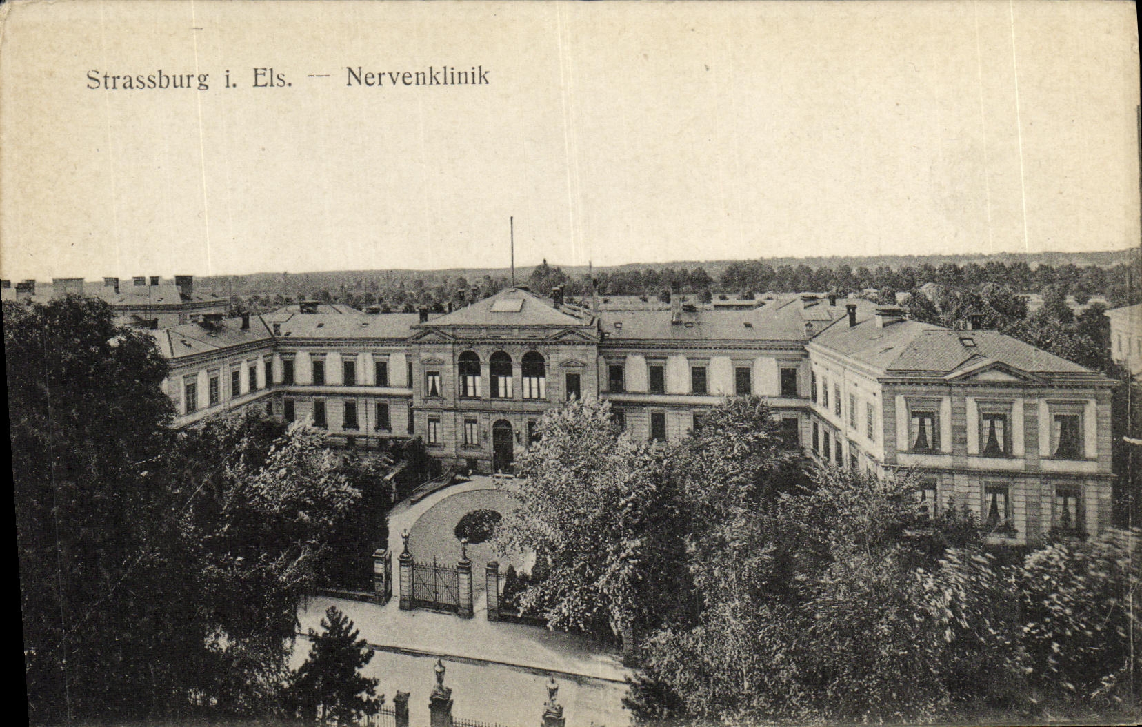 CPA Strasbourg i Els Nervenklinik