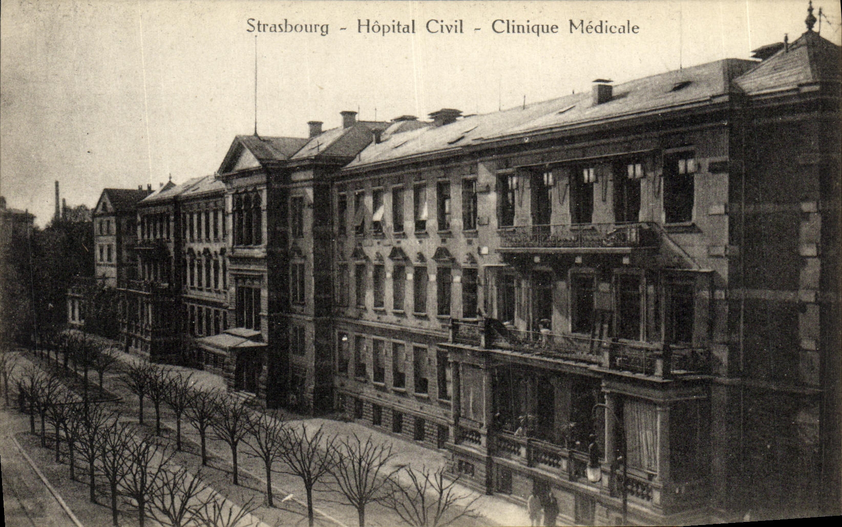CPA Strasbourg Hopital Civil Clinique Medicale