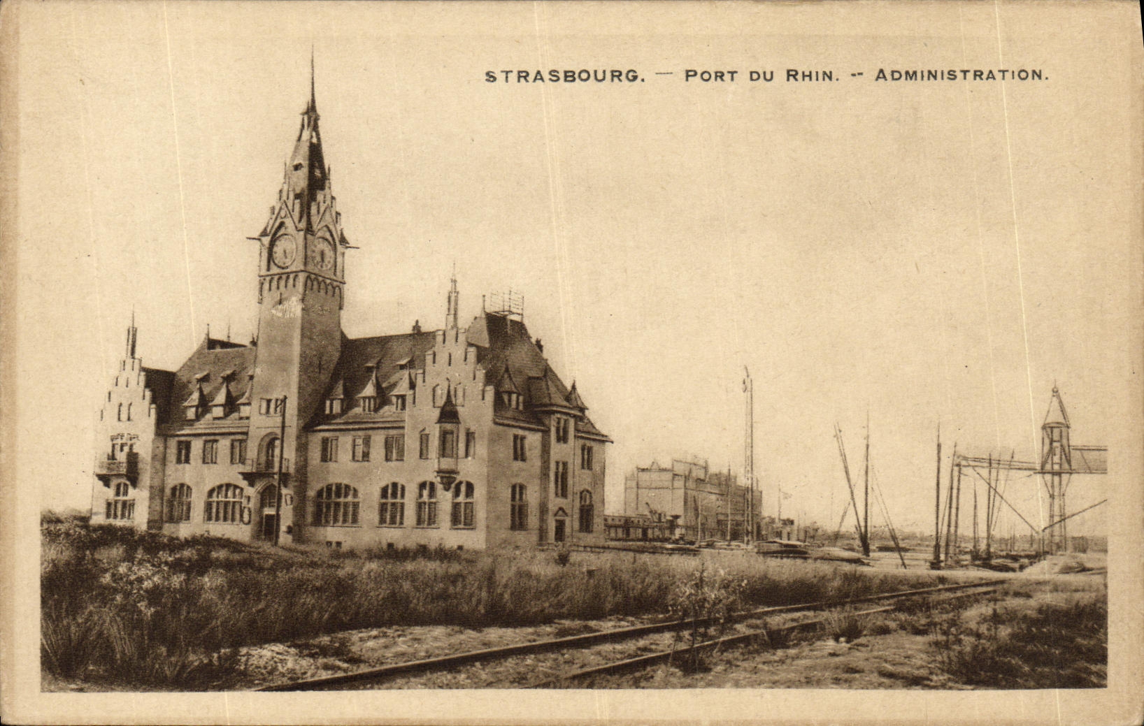 Strasbourg — Port du Rhin — Administration