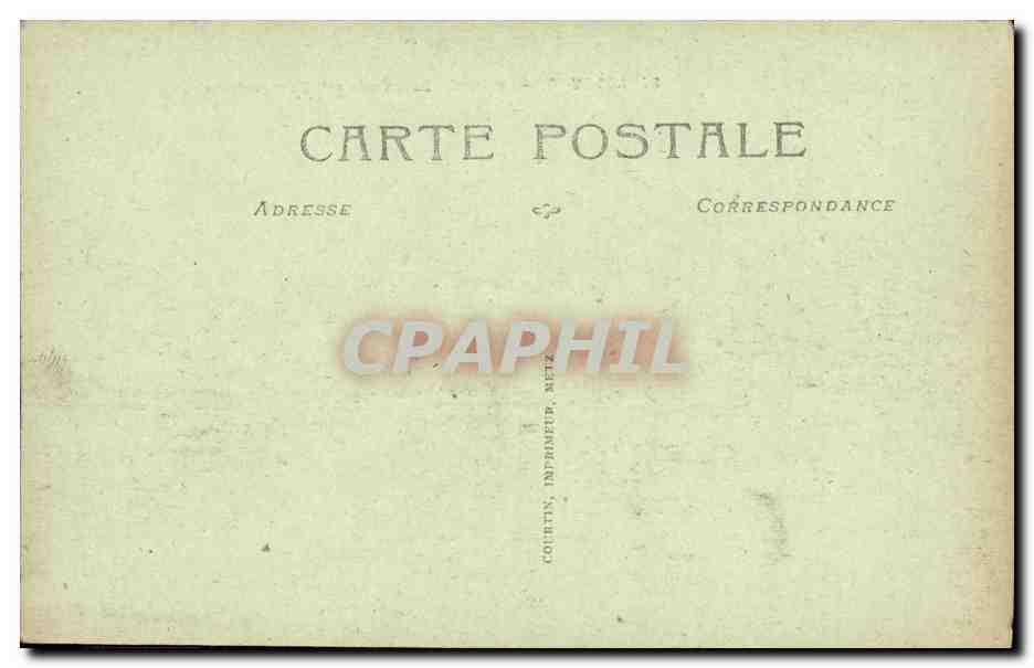CPA Strasbourg Le Jardin Botanique et l Observatoire — Rückseite