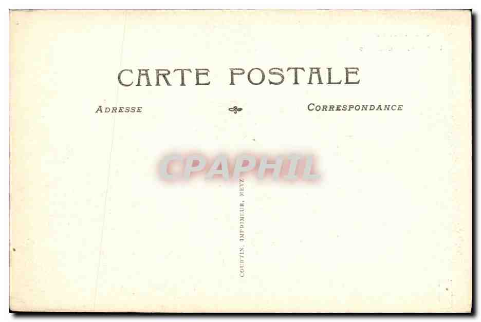 CPA Strasbourg L Universite des Arts — Rückseite