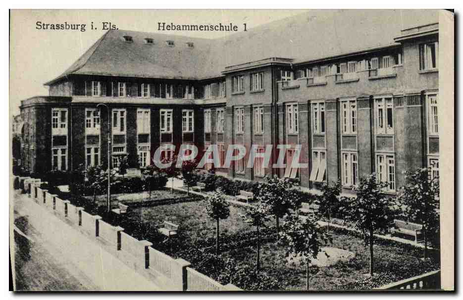 CPA Strasbourg i Els Hebammenschule 